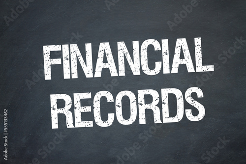 financial records 