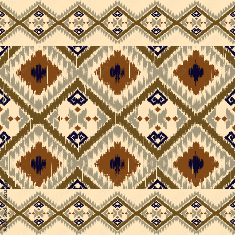 African Ikat paisley embroidery and mix Thai knitted embroidery.geometric ethnic oriental seamless pattern traditional , African Ikat paisley embroidery and mix Thai knitted embroidery.geometric ethnic oriental seamless pattern traditional ,