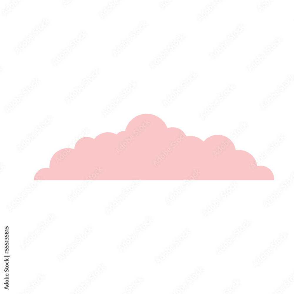 Pastel Cloud Illustration
