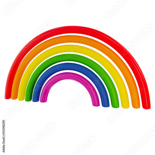 LGBT community symbol 3D illustration