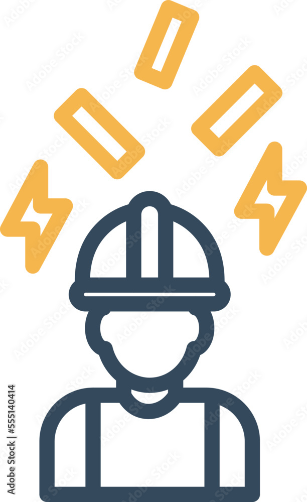 Injured Employee Vector Icon
Injured Employee Vector Icon