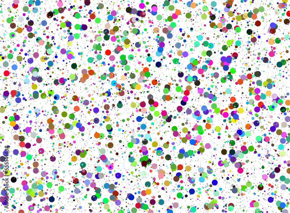 BACKGROUND WITH COLORFUL BALLS
