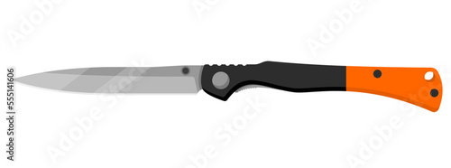 Jackknife. Cute jackknife isolated on white background. Vector illustration
