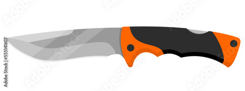 Jackknife. Cute jackknife isolated on white background. Vector illustration
