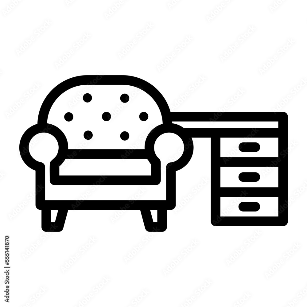 furniture and household icon furniture and household icon