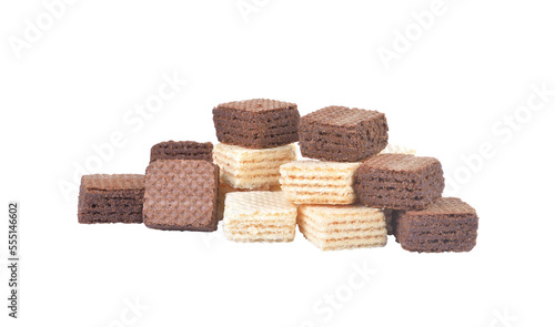 sweet wafer cream with chocolate on transparent png