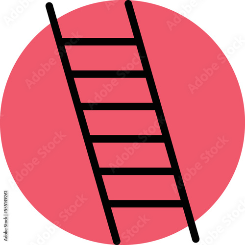 Stair Vector Icon
