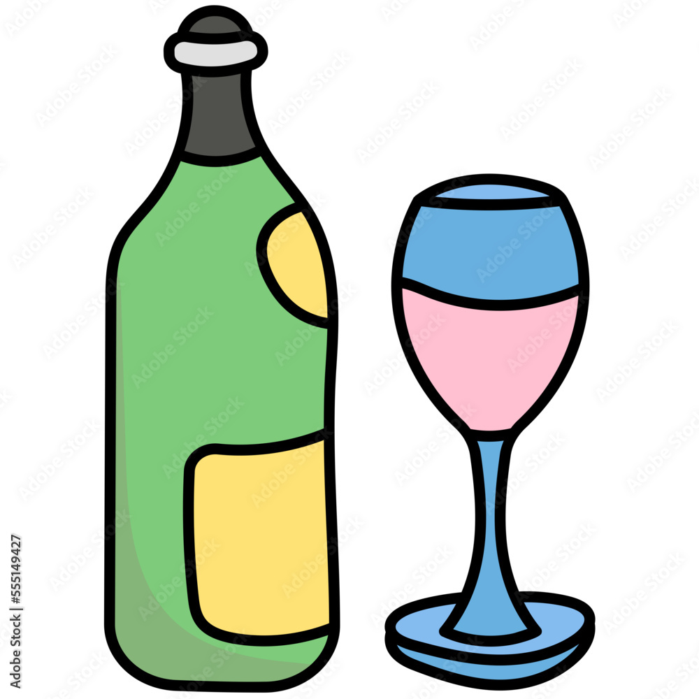 CHAMPAGNEGLASS filled outline icon CHAMPAGNEGLASS filled outline icon