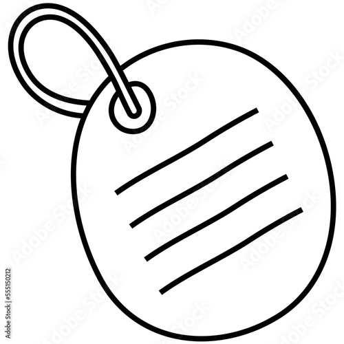 PRICE TAG line icon