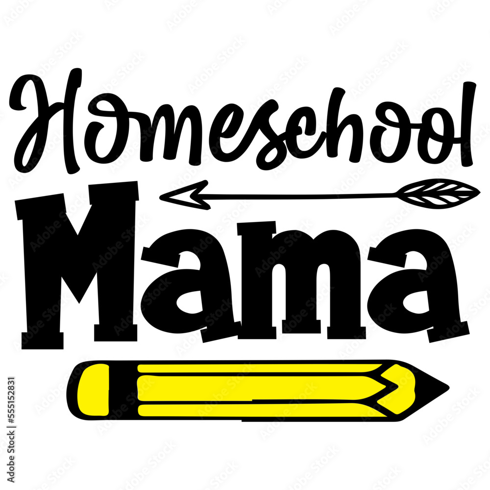Homeschool Mama SVG Homeschool Mama SVG