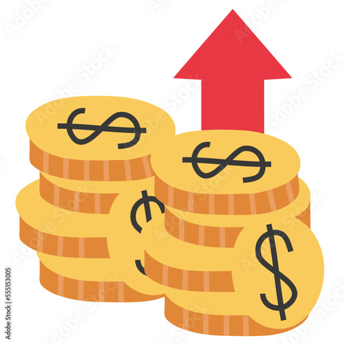 FUNDING flat icon