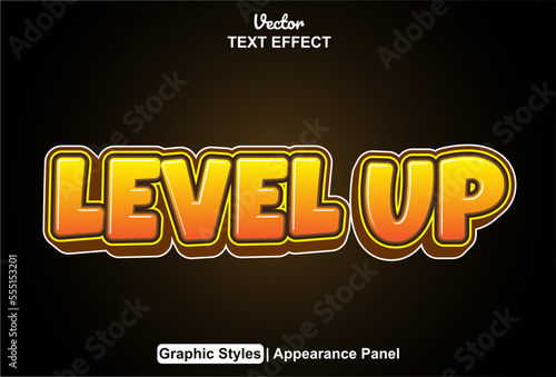 Text effects level up with graphic styles and can be edited.