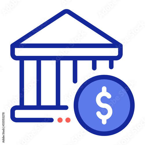 bank bulding icon