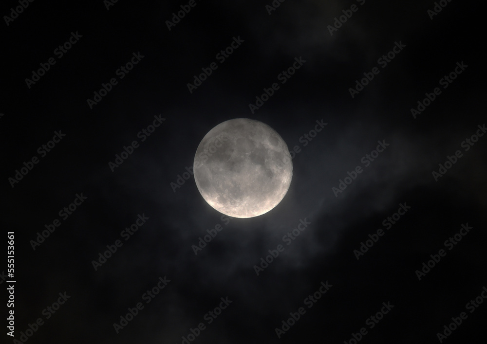 Pleine lune de nuit Pleine lune de nuit