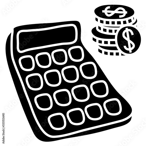 COUNTING glyph icon
