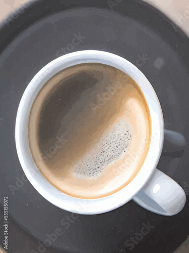 cup of cappuccino