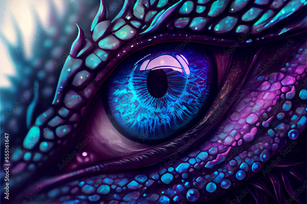 Dragon Color Eyes
