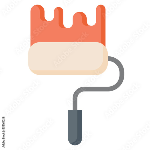 PAINT ROLLER flat icon