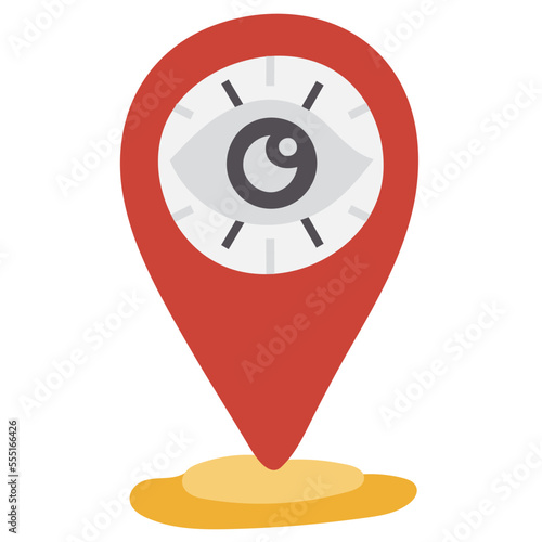 VIEW POINT flat icon