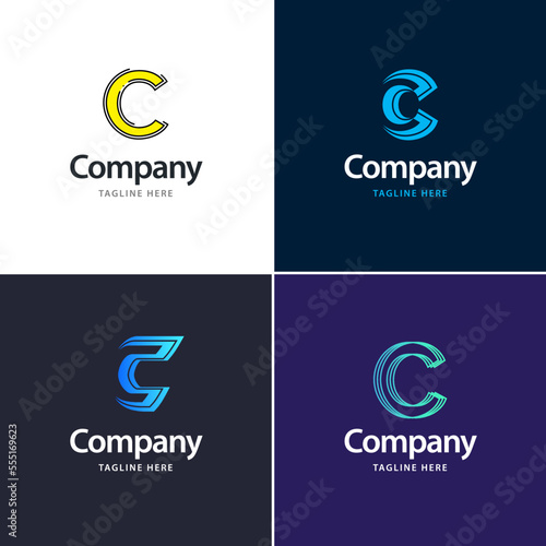 Letter C Big Logo Pack Design Creative Modern logos design for your business