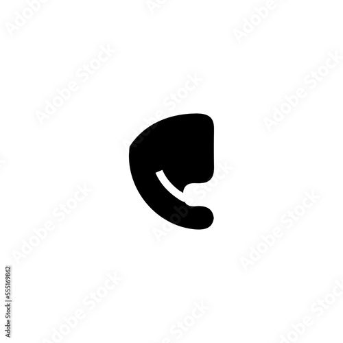 Embryo icon. Simple style hospital artificial insemination poster background symbol. Embryo brand logo design element. Embryo t-shirt printing. vector for sticker.