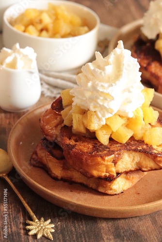 brioche perdue à l'ananas