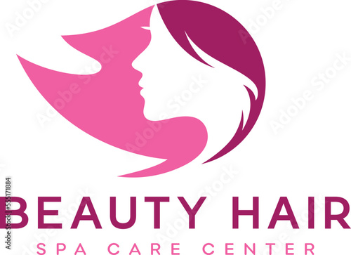 Beauty hair spa care center logo vector templates 