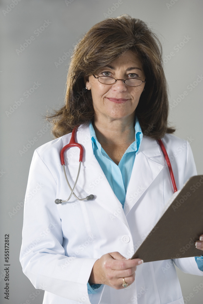 Portrait of an doctor smiling.
