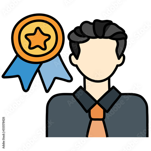 EXCELLENCE filled outline icon