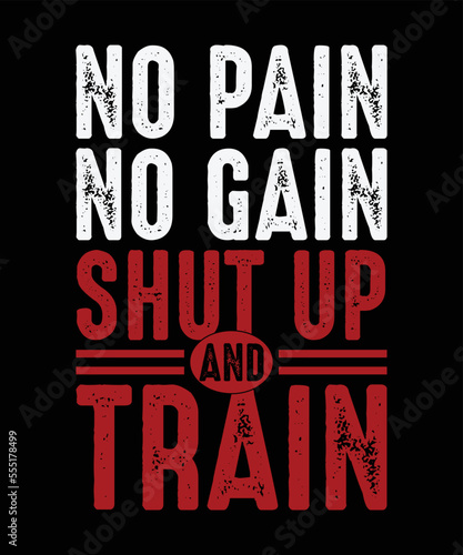 Simple typography GYM t shirt design.Grunge background. Typography, t-shirt, print, poster, banner, slogan, flyer, postcard,and other uses