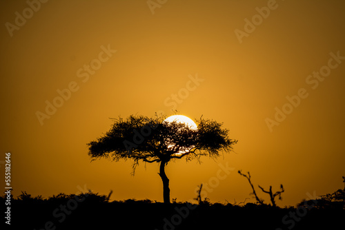 African sunset in Kenya © Bry