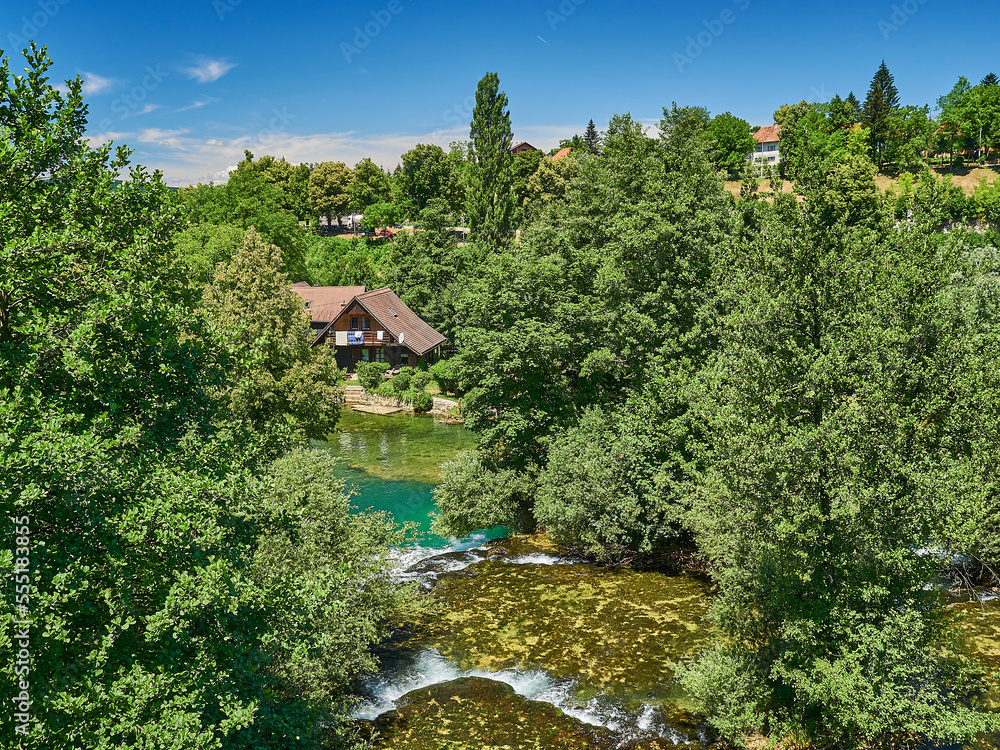 Rastoke is small beautiful village in Croatia Rastoke is small beautiful village in Croatia