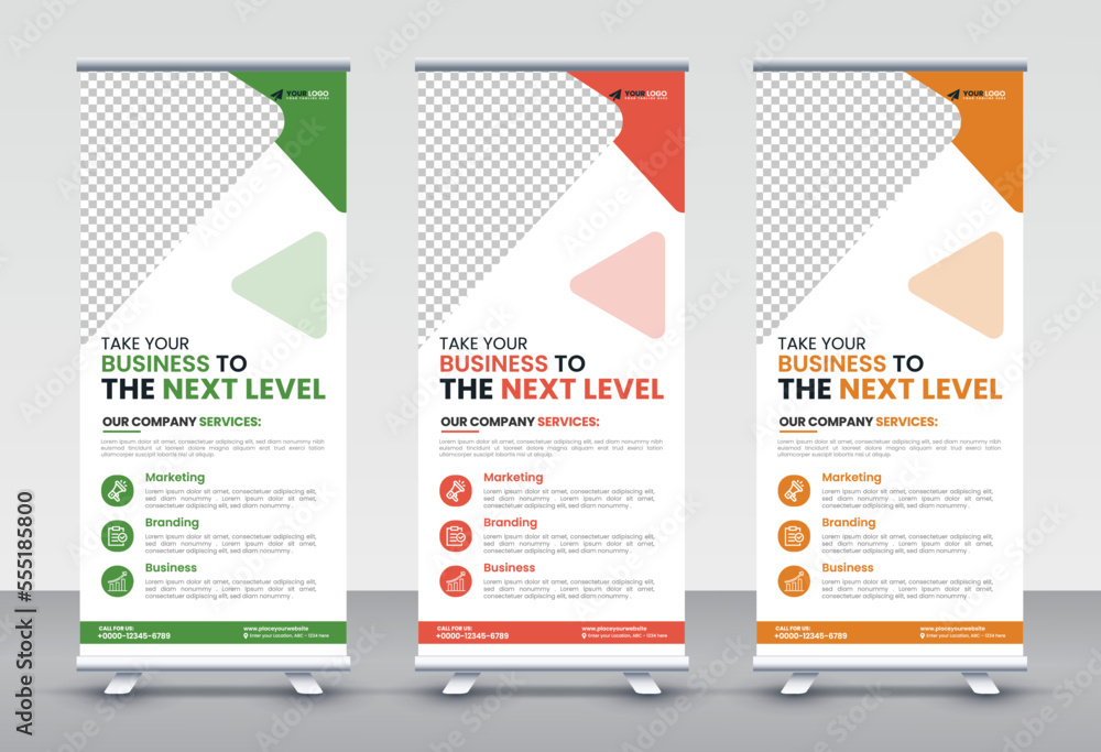 Modern Corporate rollup and X banner design templates for corporate Business, company, shop, brand and restaurant with professional creative and modern design Modern Corporate rollup and X banner design templates for corporate Business, company, shop, brand and restaurant with professional creative and modern design