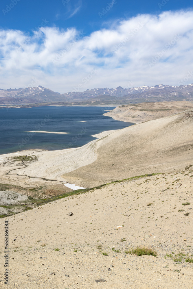 Landscape at Laguna del Maule in Chile, South America Landscape at Laguna del Maule in Chile, South America