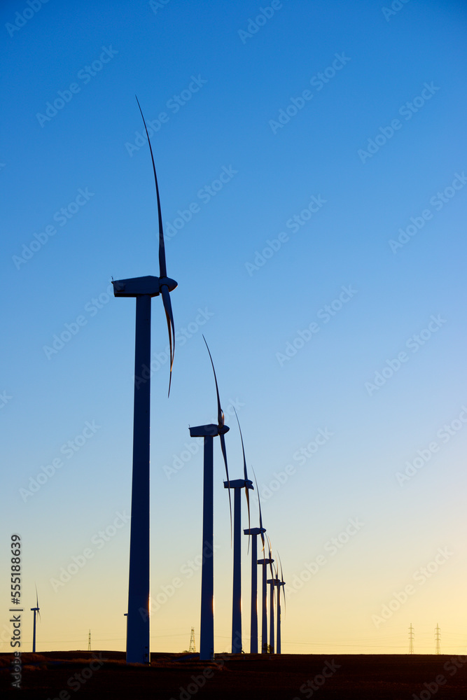 Fototapeta premium Alternative energy concept view