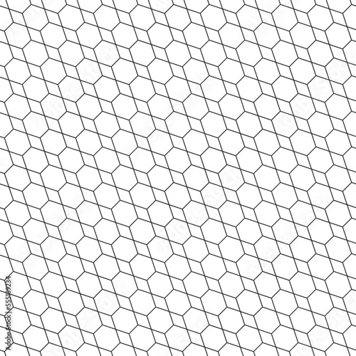 Simple outline parquet pattern. Zigzag geometric background. Vector illustration