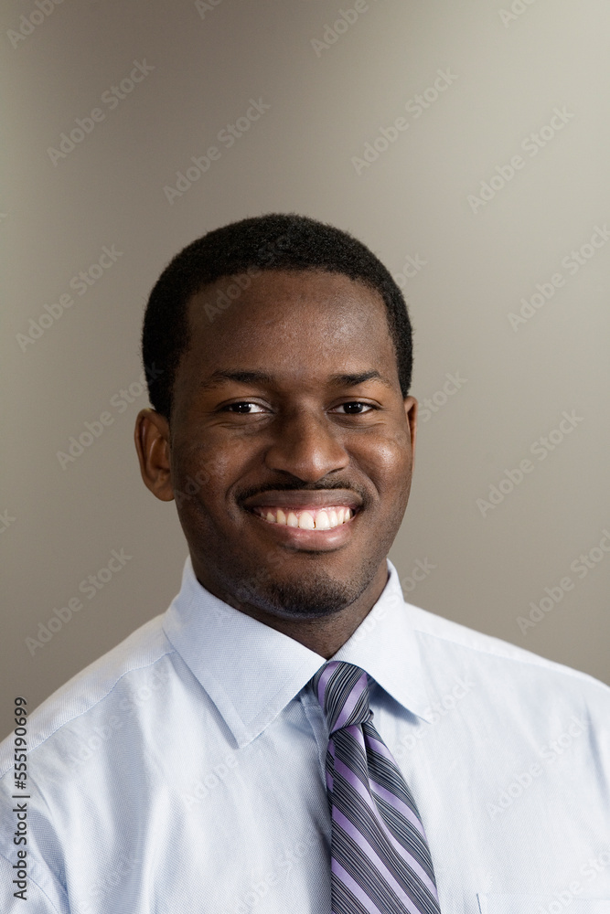 Portrait of a businessman smiling Portrait of a businessman smiling