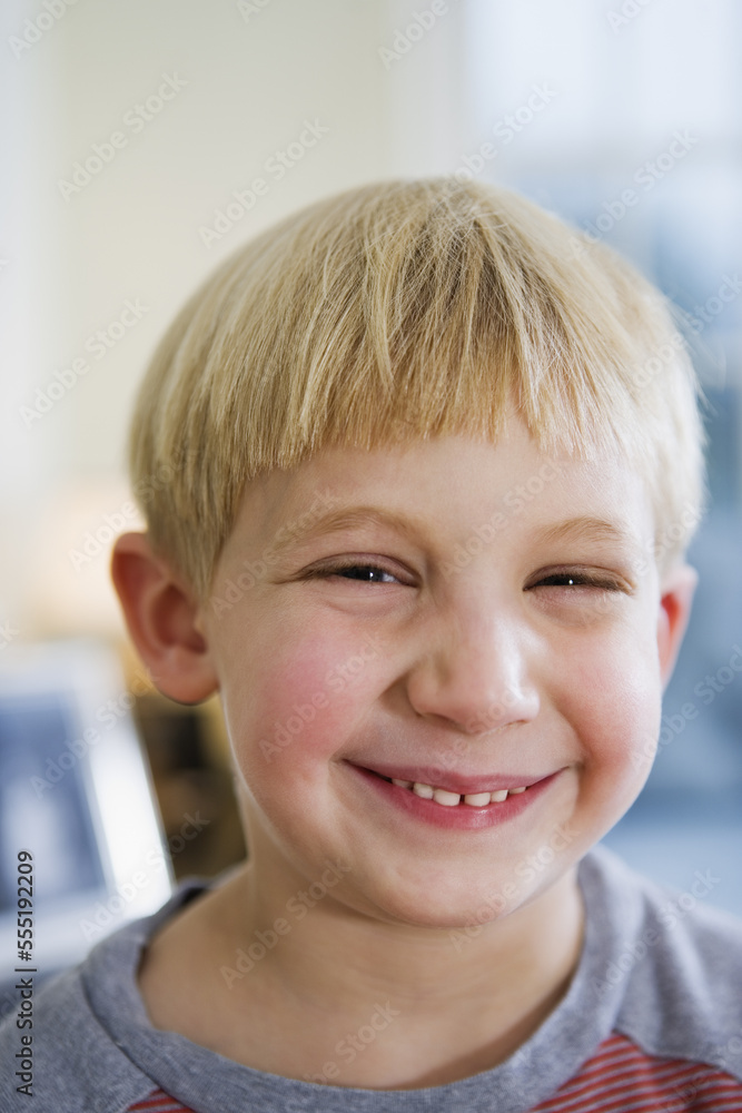Portrait of a boy smiling. Portrait of a boy smiling.