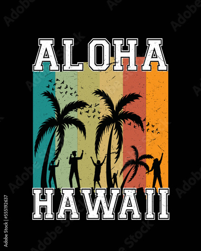Bring on the sunshine retro vintage Vector t-shirt design.
