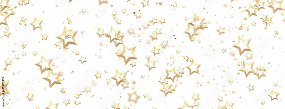 Festive christmas card. Isolated illustration white background..Holiday golden decoration, glitter frame isolated