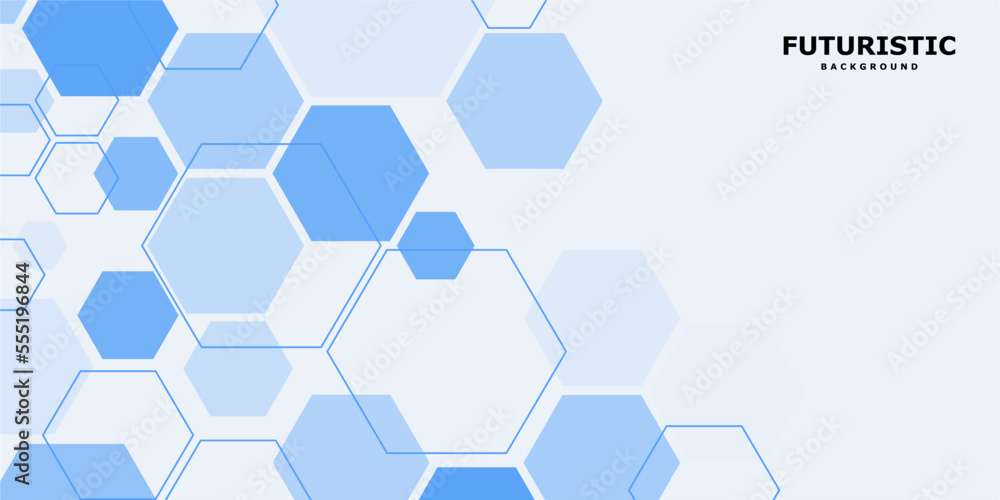Abstract futuristic background for copy space. Modern blue banner design in high technology theme Abstract futuristic background for copy space. Modern blue banner design in high technology theme