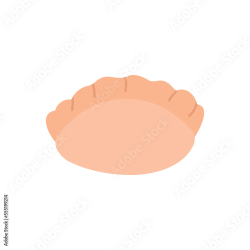 Asian dumpling in hand drawn style. Asian food for restaurants menu