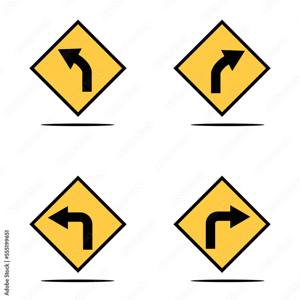 Traffic signs symbol vector design. Symbol design or icon Traffic signs symbol vector design. Symbol design or icon