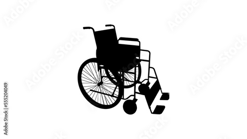 Wheelchair silhouette