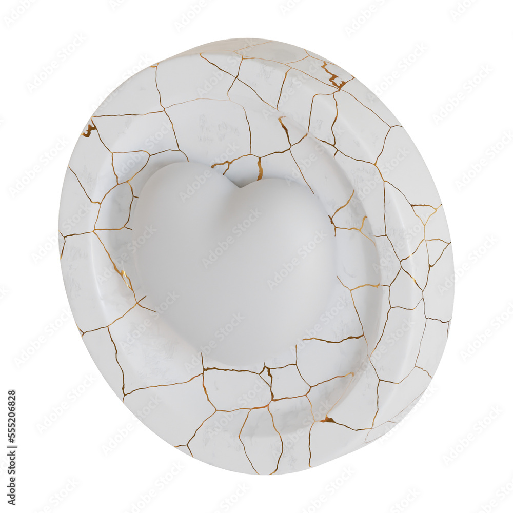 3d heart love coin illustration 3d heart love coin illustration