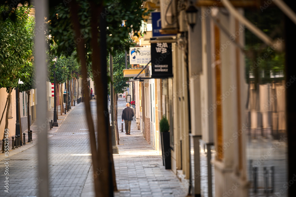 street in the town of Fuengirola