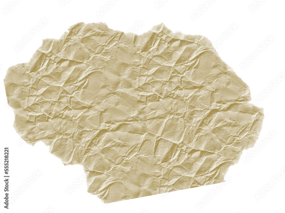 Brown torn paper realistic, circle sheet of paper background, space round for text, frame and border with ripped edges Brown torn paper realistic, circle sheet of paper background, space round for text, frame and border with ripped edges