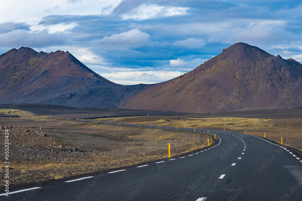Landscape of eastern Iceland