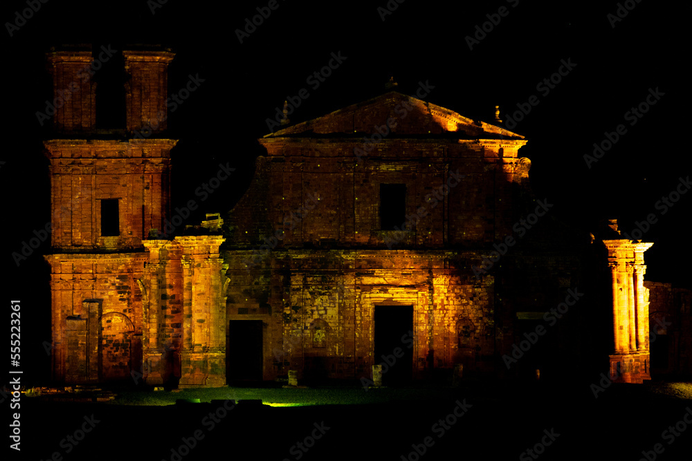 Ruinas de San Ignacio Mini in Argentina