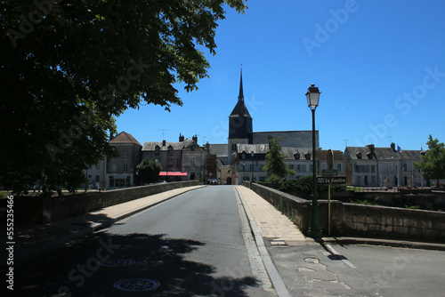 Romorantin Lanthenay - Grand Pont - Église Saint Étienne